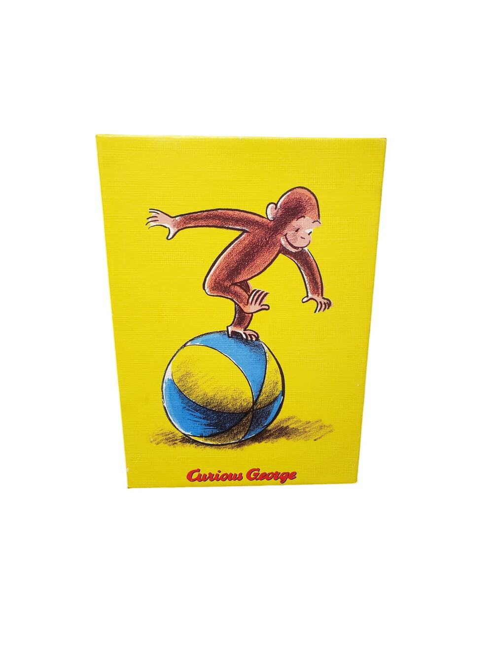 Curious George Plays on a Ball by Margaret and H.A. Rey Picture Wall Art